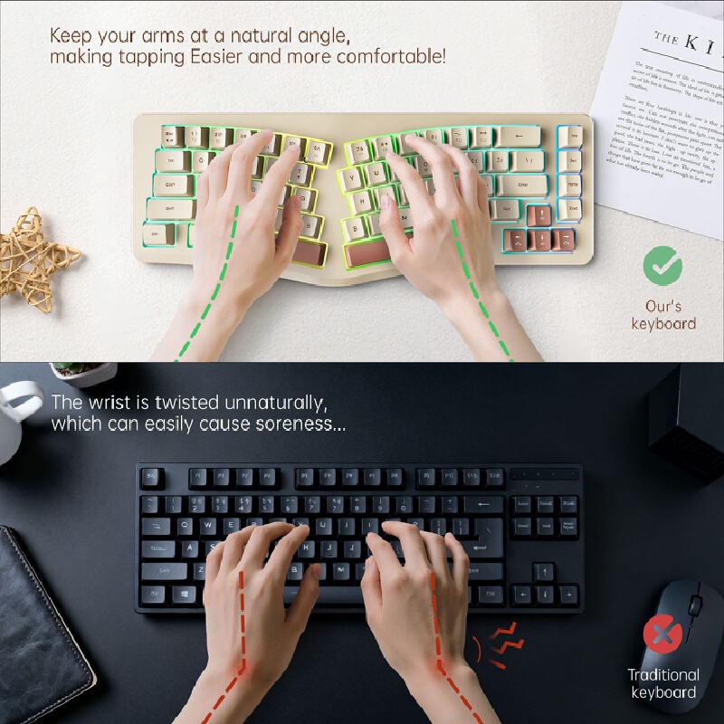 Teclado Gamer A86 Ergonômico D - Gaming Keyboard Not Typing avaliação e preço