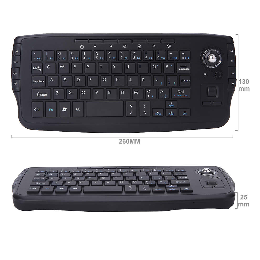 Jomaa teclado trackball sem fi - Gaming Keyboard Budget avaliação e preço