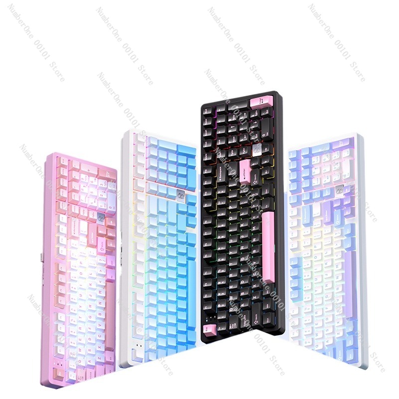 Teclado mecânico de liga de al - Gaming Keyboard Wireless avaliação e preço