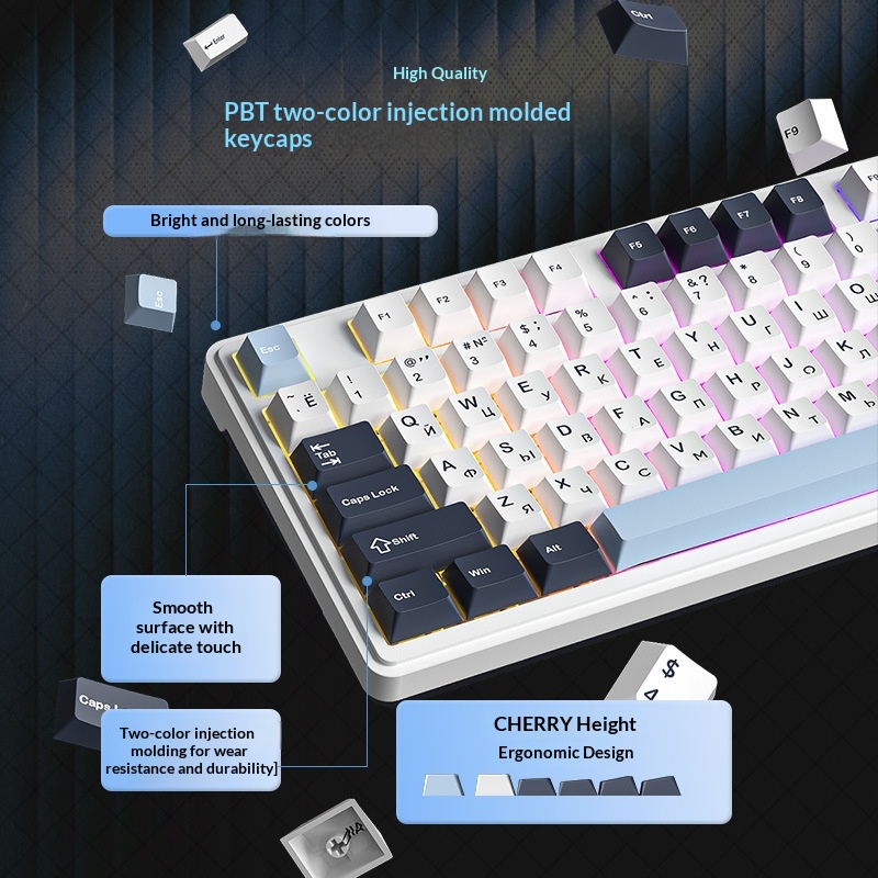 Teclado Mecânico Furycube Rx75 - Gaming Keyboard Not Typing avaliação e preço