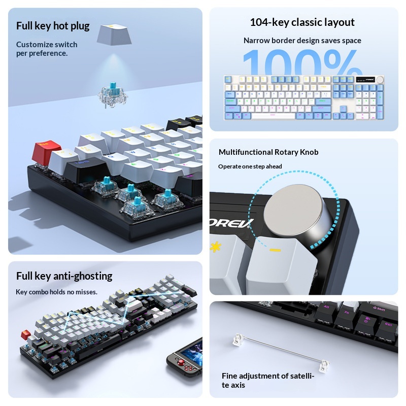 Conjunto de Teclado Mecânico e - Gaming Keyboard Not Typing avaliação e preço