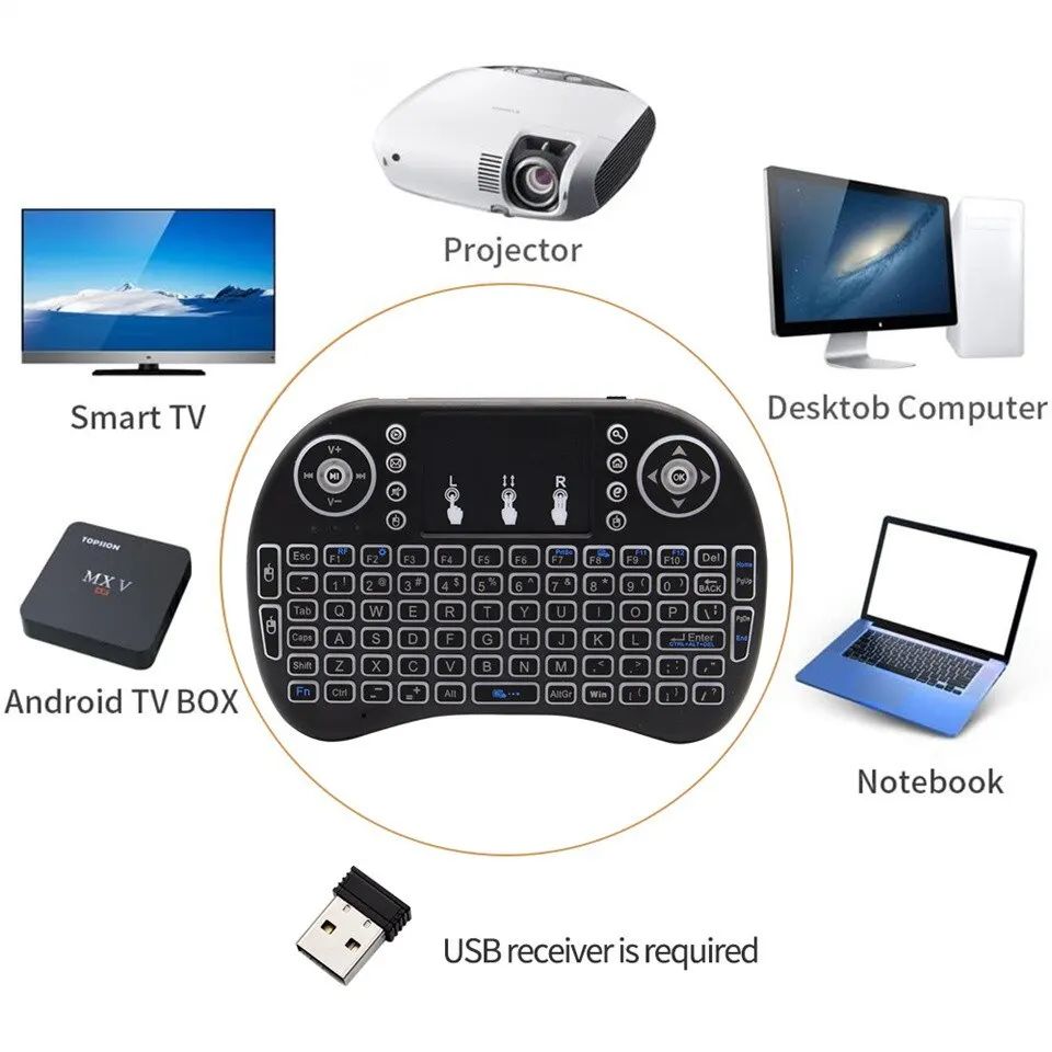 Mini teclado sem fio 2.4ghz, s - Gaming Keyboard Wireless avaliação e preço
