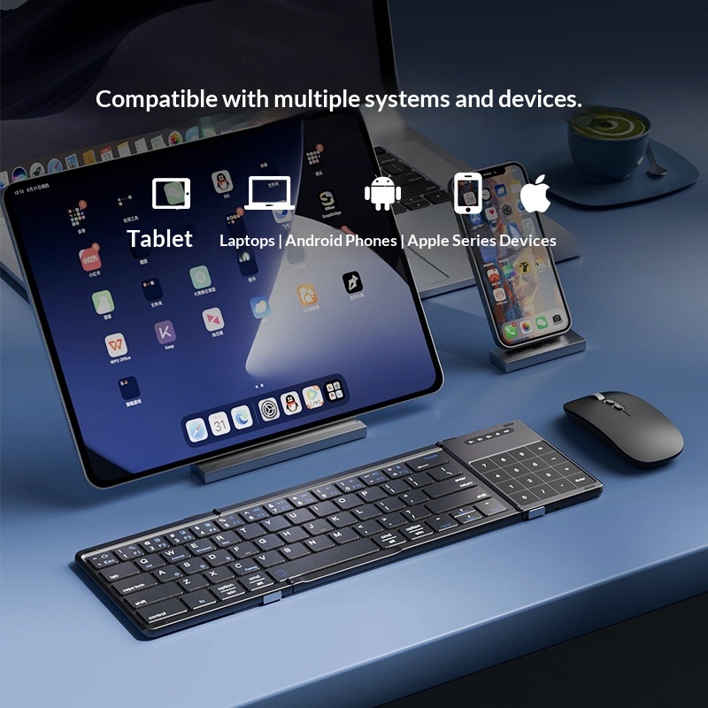 Teclado Bluetooth sem fio Meng - Gaming Keyboard Wireless avaliação e preço