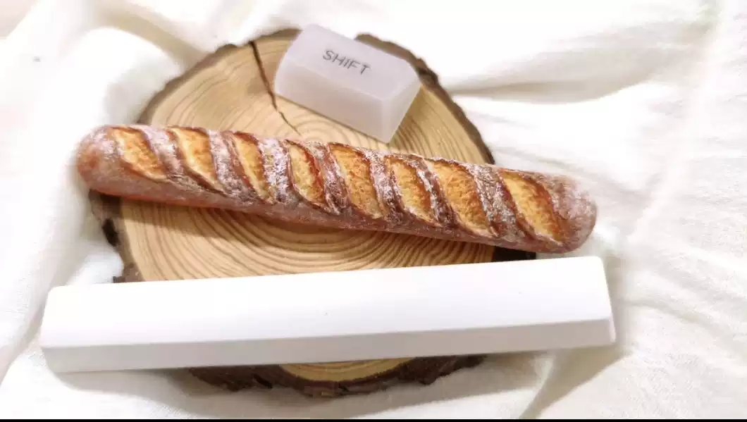 Keycap Baguette Food Artisan S - Gaming Keyboard Mechanical avaliação e preço