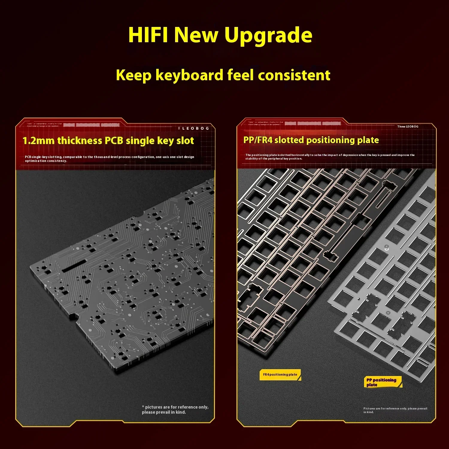 Leobog hi75c hi75 hi75c pro al - Keyboard Gaming Transparent avaliação e preço