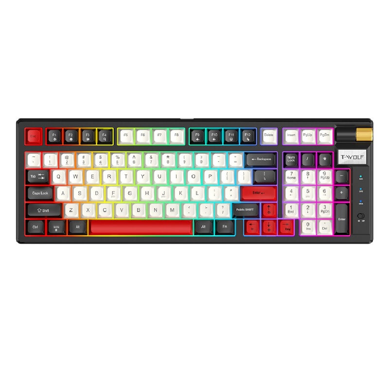 Teclado Mecânico Retrô Tri-Mod - Gaming Keyboard Not Typing avaliação e preço