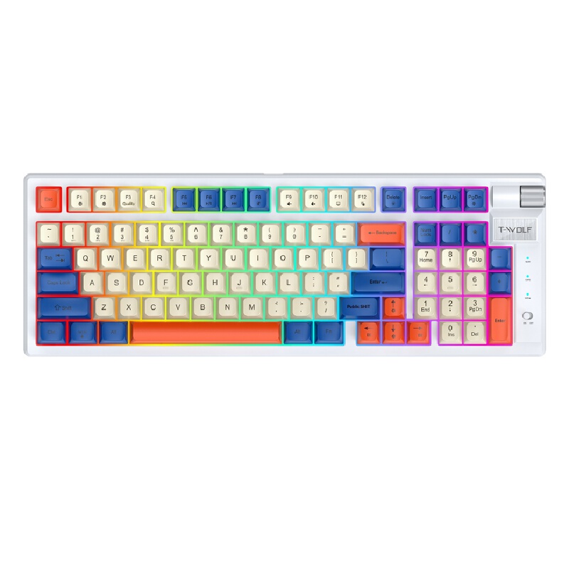 Teclado Mecânico Retrô Tri-Mod - Gaming Keyboard Not Typing avaliação e preço