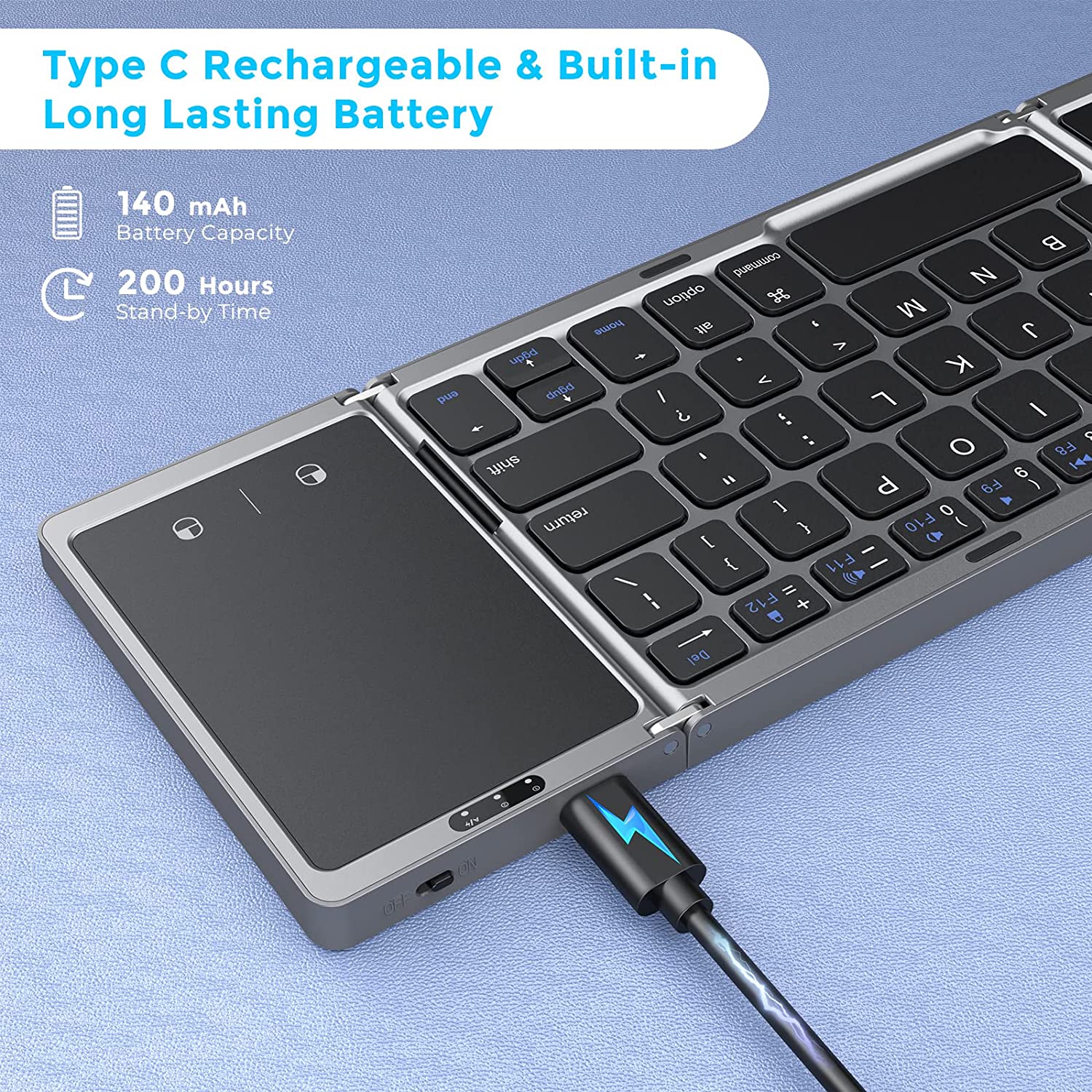 Seenda dobrável sem fio blueto - Gaming Keyboard Budget avaliação e preço