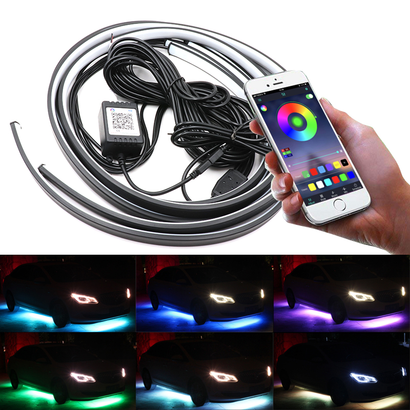 Niscarda-rgb conduziu a tira c - Rgb Underglow Strip avaliação e preço