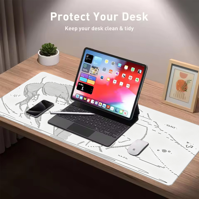 1Pç Mouse Pad de Couro Anime A - Gaming Keyboard High Ground avaliação e preço